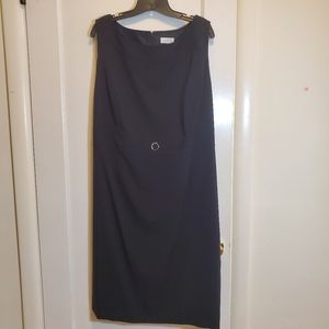 Tahari Women black sheath dress